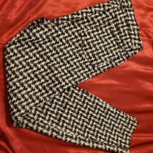Black And White pattern pants